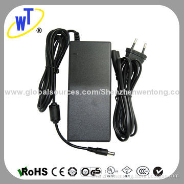 107.5W/25V DC 4.3A Switching Power Supplies with 1.5M 2 Pins EU Plug AC CableNew